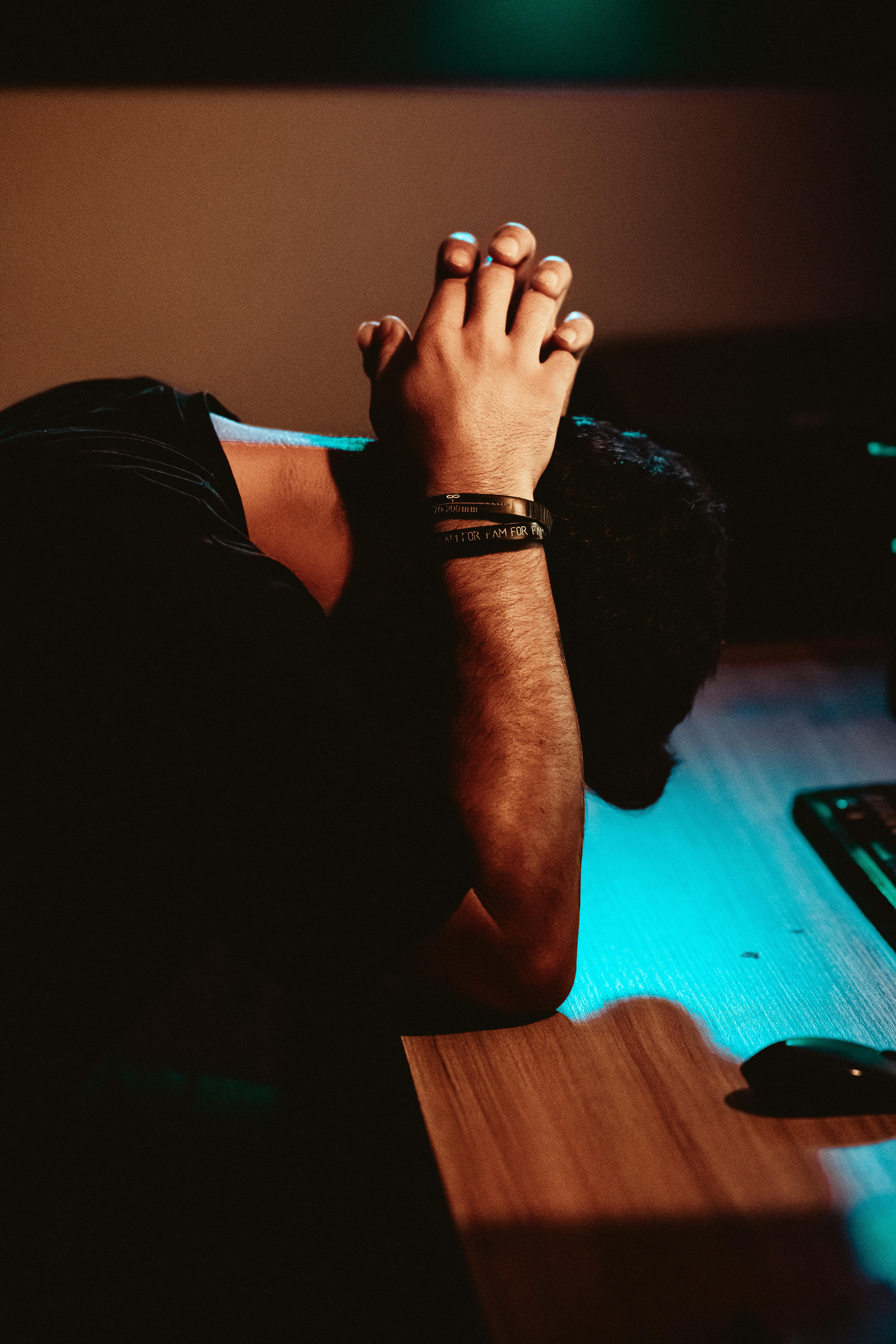 stressed business owner